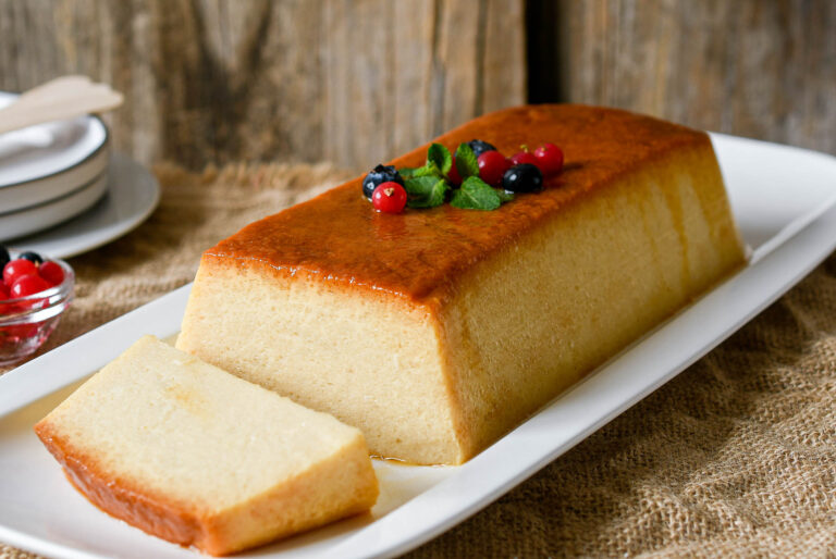 budin de pan casero y delicioso