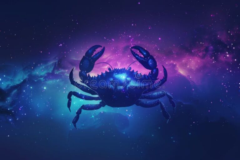 cangrejo bajo un cielo estrellado 1