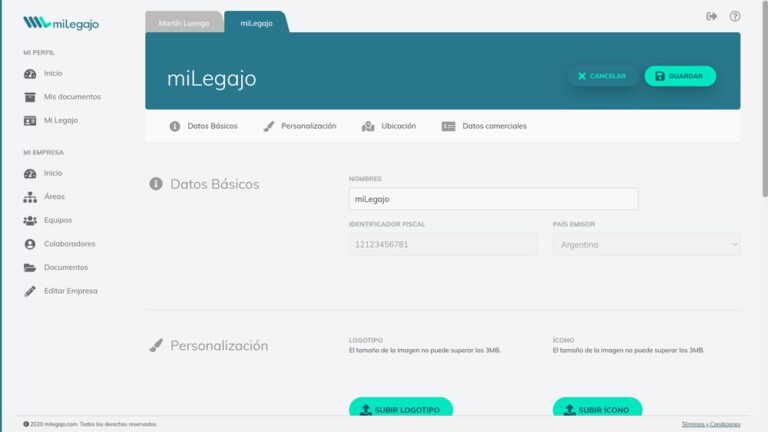 como consultar mi legajo y bono de sueldo online