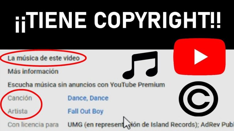 como saber si una cancion tiene copyright