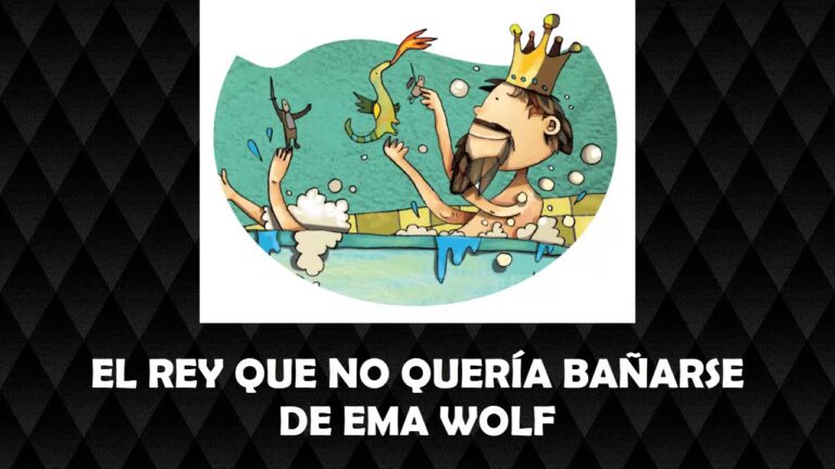 de que trata el cuento el rey que no queria banarse