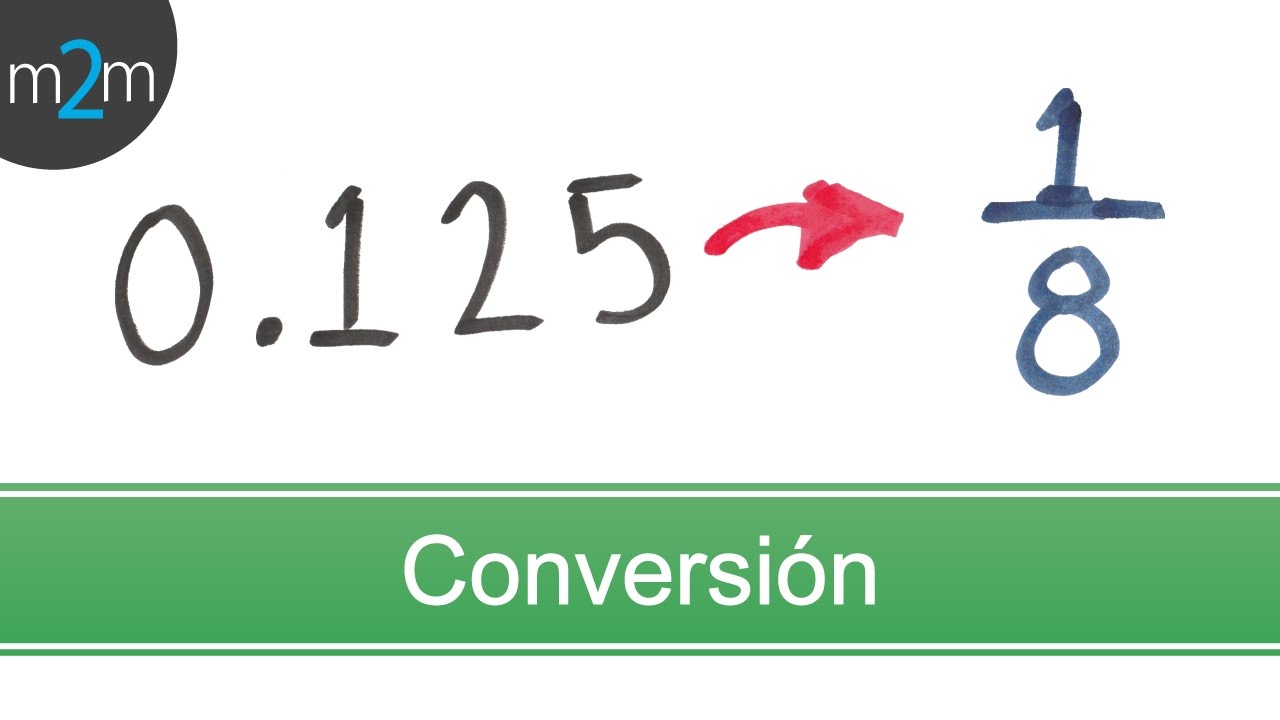 Cómo puedo convertir una fracción en un número decimal fácilmente