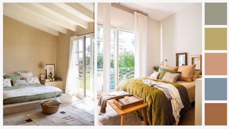 paleta de colores claros para interiores