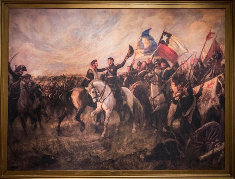 que paises libero san martin en america del sur