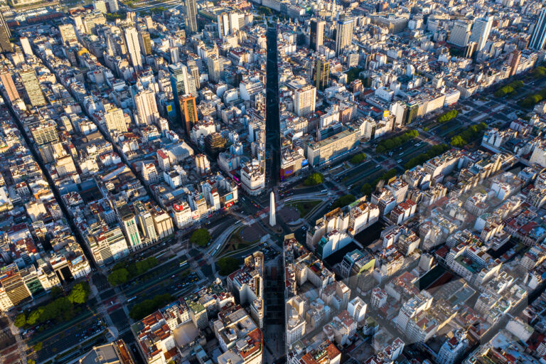 vista aerea de buenos aires